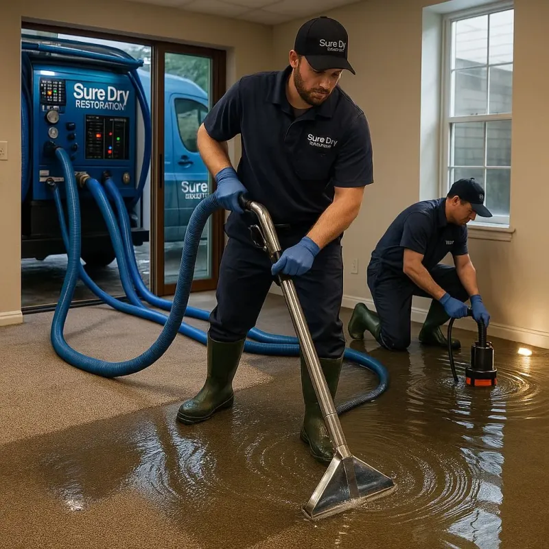 Water Extraction and Removal process in Commerce City, CO